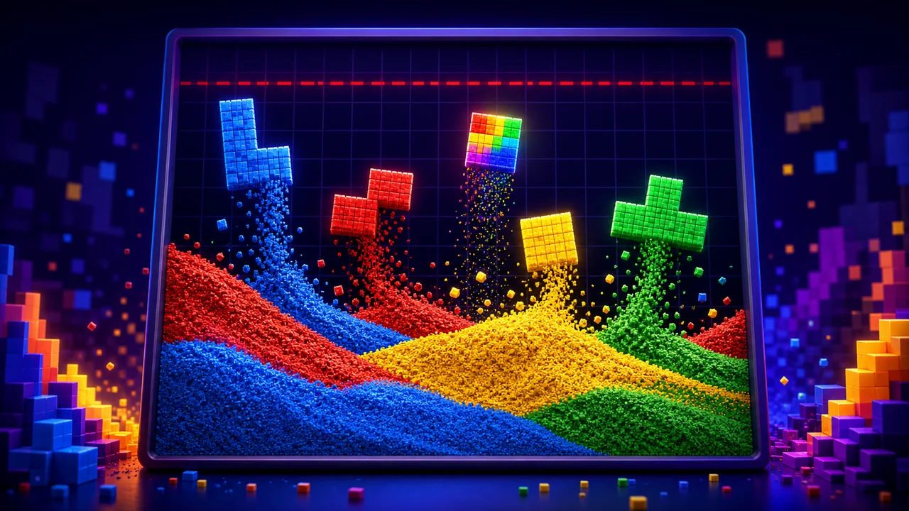 Sand Blast Block Puzzle - Free Online Sand Physics Game cover