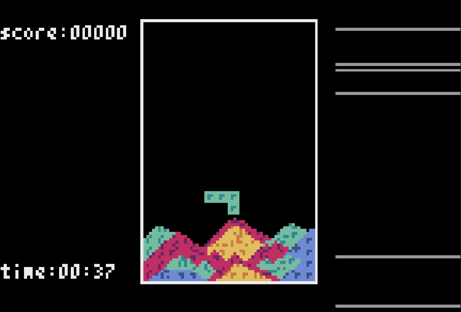 Sand Blast Tetris - Classic Block Puzzle Game with Sand Physics cover